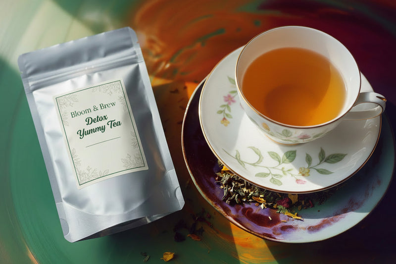 Detox Yummy Tea – Organic Cleansing Herbal Blend for Natural Detox Support
