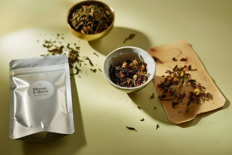 Organic Fruit Tea Blend – Hibiscus, Mango, Cinnamon & Star Anise Herbal Infusion